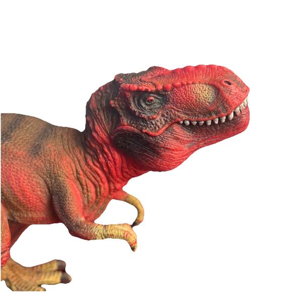 T-Rex & Velociraptor Dinosaur Lot Jurassic Style Moving Mouth Joints Realistic - Picture 11 of 16